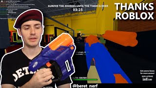 Roblox Made Me Buy A Nerf Shellstrike