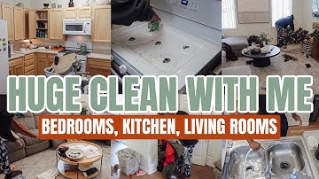 HUGE CLEAN ORGANIZE AND DECLUTTER WITH ME | EXTREME CLEANING AND LAUNDRY | 2025 CLEAN WITH ME