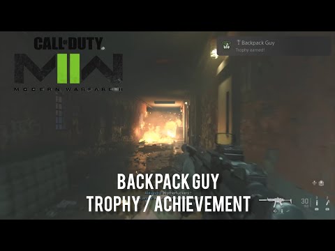 Call of Duty Modern Warfare 2 - Backpack Guy Trophy / Achievement Guide