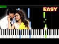 Janam Janam Dilwale Piano Tutorial Easy Slow Arijit Singh Shahrukh Khan PianoForAll 