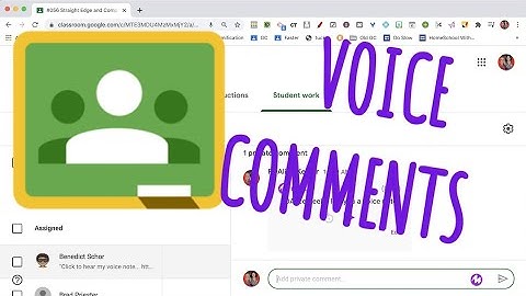 Leave voice comments in Google Classroom with MOTE
