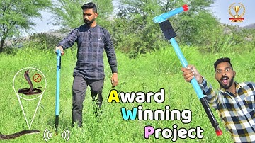 Inspire Award Project | A Real Life Problem Solving Idea For Farmers | Life Saving Stick