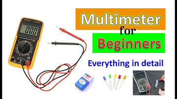 How to operate a digital Multi-meter? Multimeter basic tutorial for Children