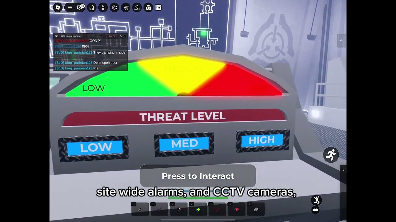 How to play Internal Security Department in SCP: Site Roleplay.