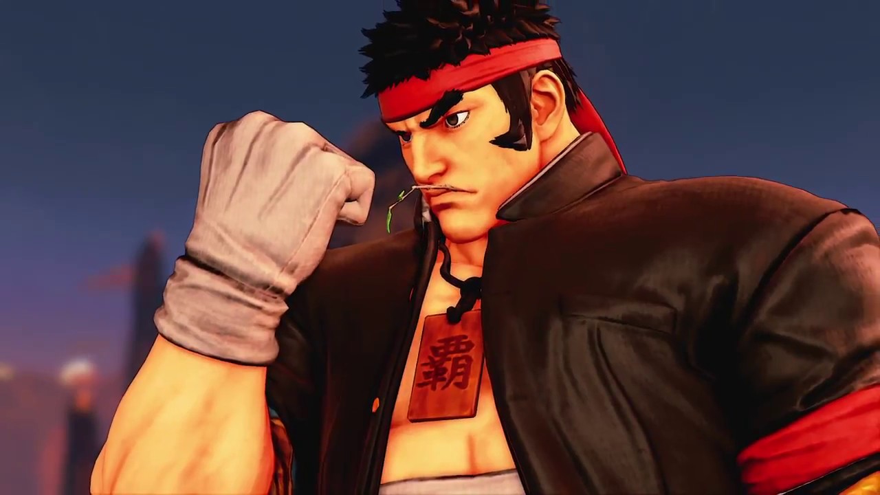 Street Fighter V Ryu vs R Mika