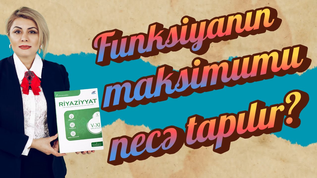 Trigonometrik funksiyanın maksimumu | y = 2cos²x + sin2x + 3 | Asan izah