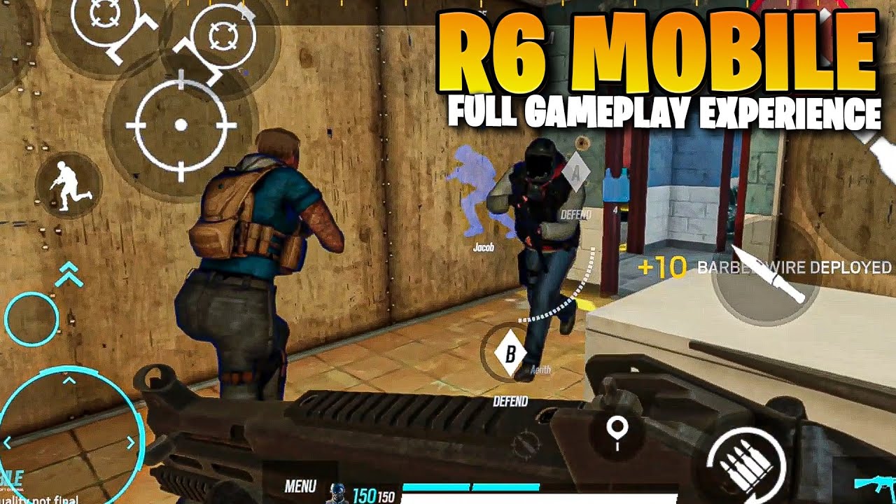 NEW* RAINBOW SIX MOBILE ALPHA GAMEPLAY! (FIRST EVER GAME) 