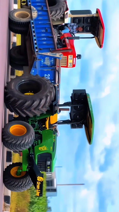 johndeer or swaraj 855 ki tochen #haryanvisong #haryanvi #dj #automobile #automobileshow #tractor
