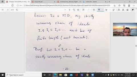 Chapter 18 Divisibility in Integral Domains Part3