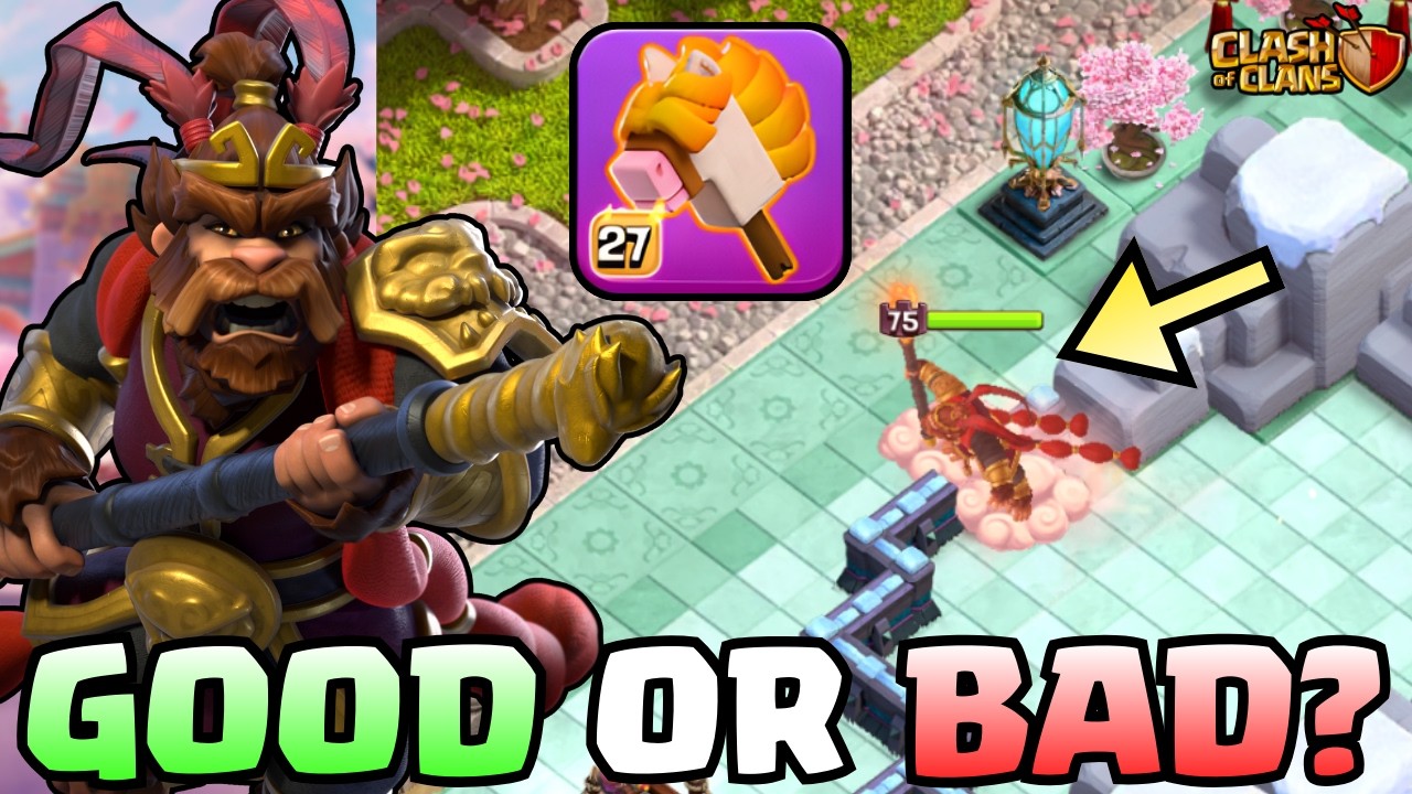 Will The Stick Horse Equipment BREAK Clash Of Clans?