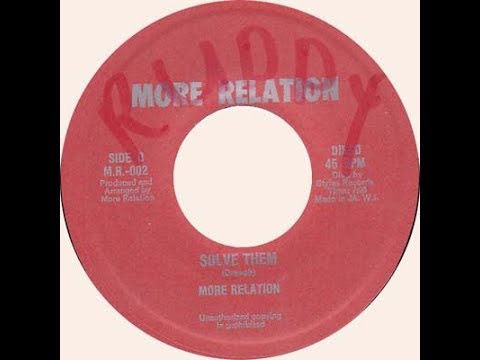 More Relation - Solve Them