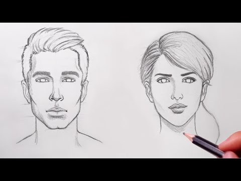 Video: How To Draw A Person's Face