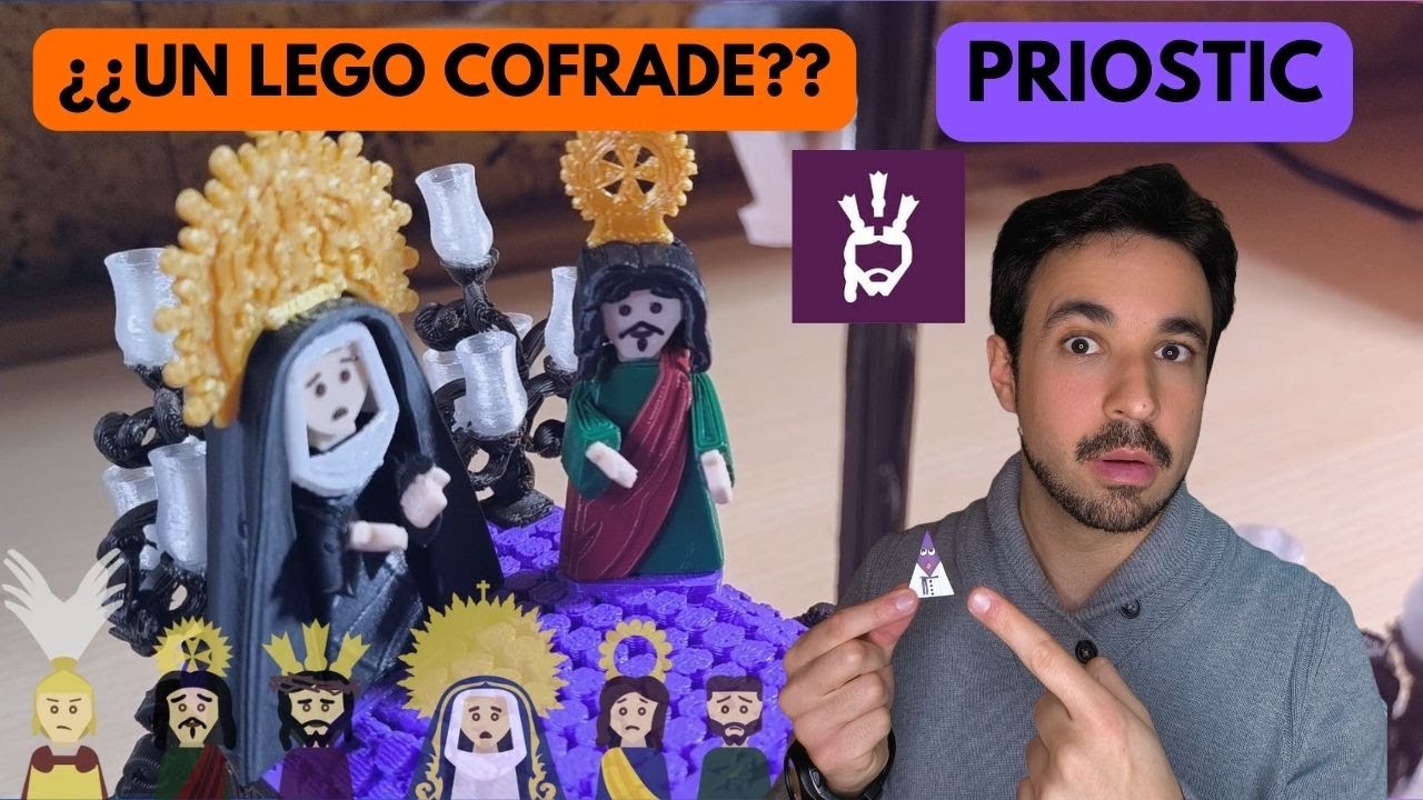 Montando el LEGO COFRADE: PRIOSTIC (Calvario). Unboxing y montaje.
