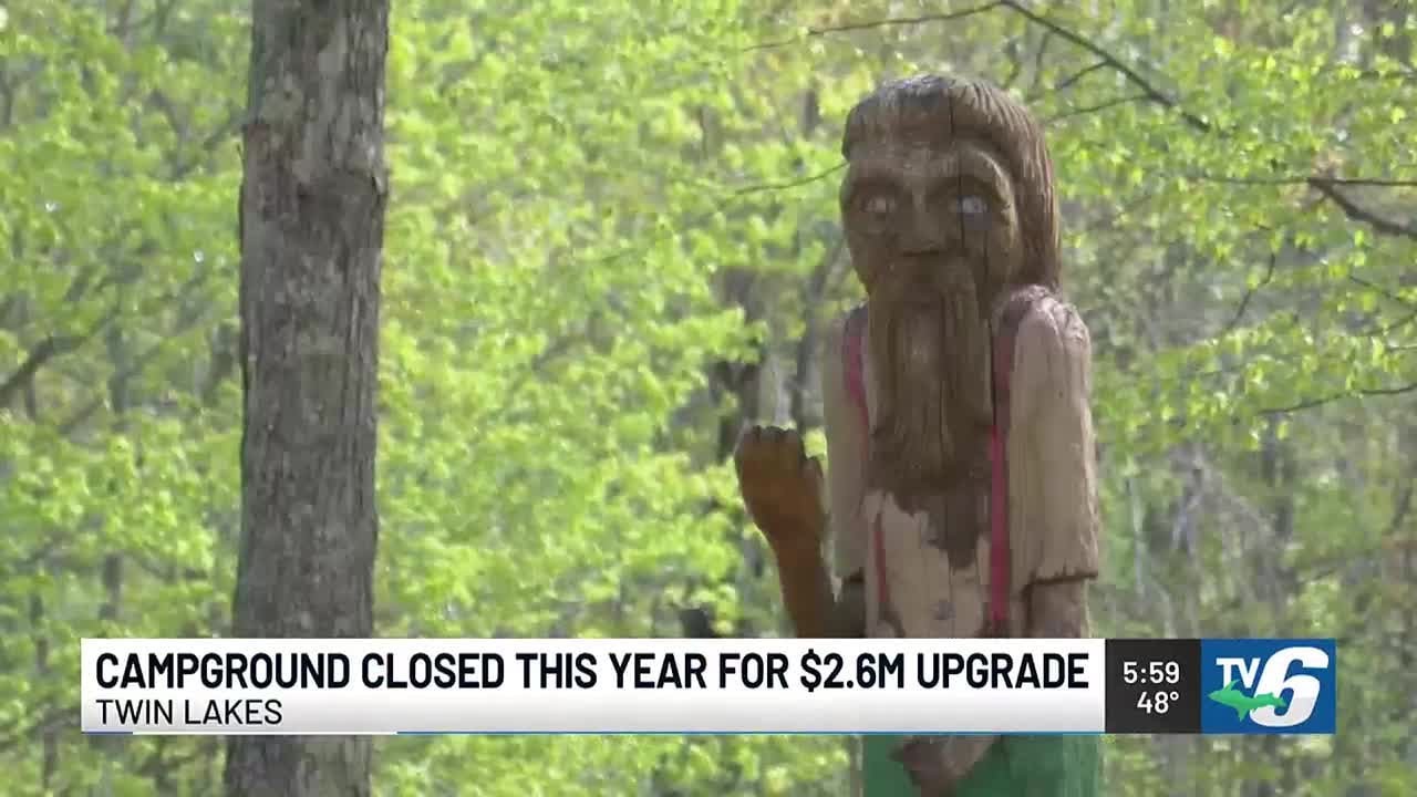 Twin Lakes State Park campground closed for season due to construction