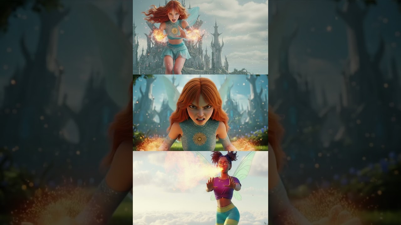 EPIC FIGHT ⚔️ BLOOM (winx club) VS TARANEE (W.I.T.C.H.) 🔥 