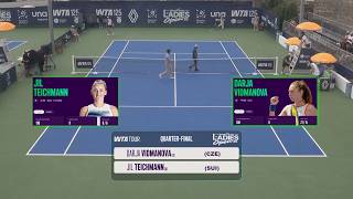 (3) Darja Vidmanova (CZE) vs (5) Jil Teichmann (SUI) - Game, Set, Match