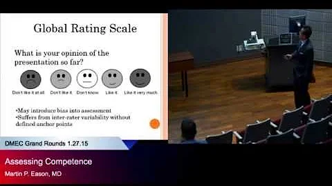 "Assessing Competence," Martin P. Eason, MD