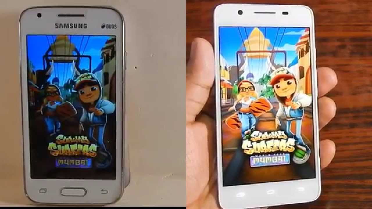 Samsung Galaxy S duos 3 vs Micromax Canvas Hue AQ5000 Speed Test