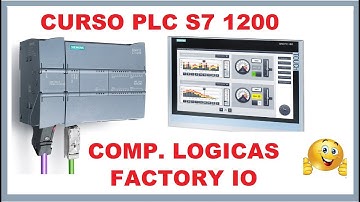 02 Curso de Programación PLC S7-1200 | Compuertas Lógicas | Implementación en  Factory IO