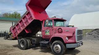 1990 Ford L8000 Dump Truck, 268K miles