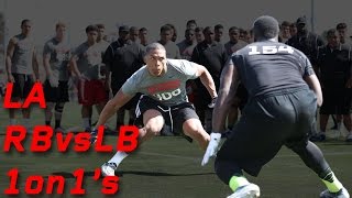 Los Angeles RB vs LB 1 on 1's | Nike Football's The Opening Regionals