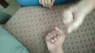 Sponge cube magic trick