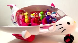 تلتبيز سيارات أطفال طائرة هالو كيتي تيليتابيز بالعربية  Teletubbies