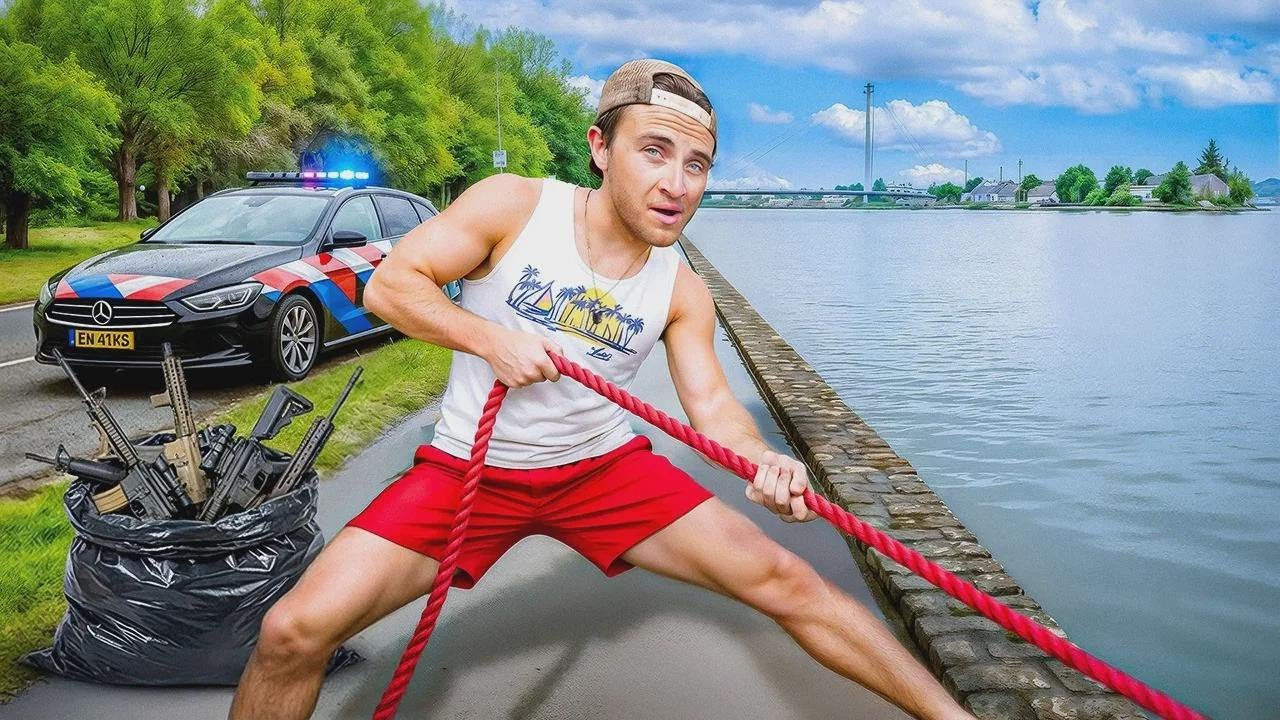 Fui a pescar con imán durante toda una semana y mira lo que encontré