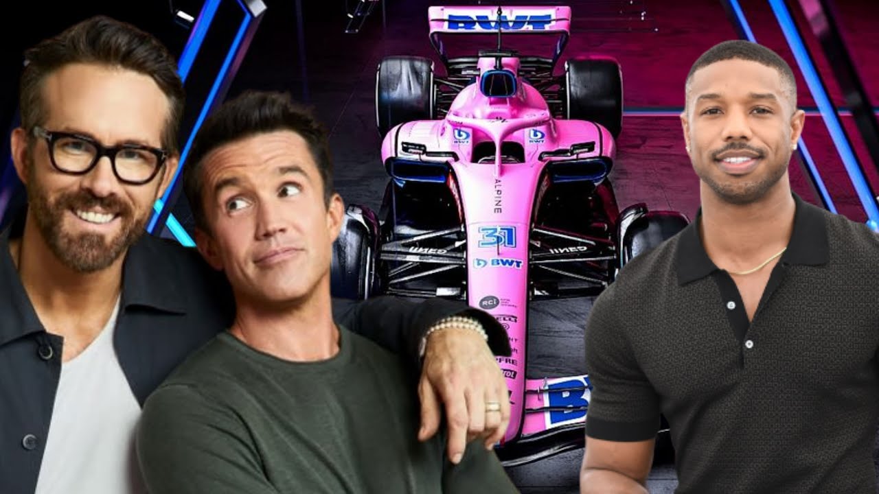 Ryan Reynolds & Rob McElhenney Invest In A Formula 1 Team Alongside