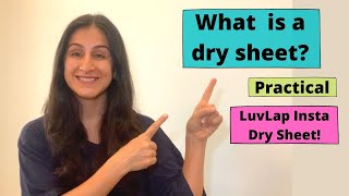 What is a dry sheet? | LuvLap Insta Dry Sheet?