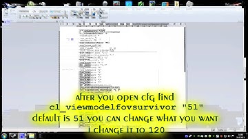 How to change FOV L4d2 Steam