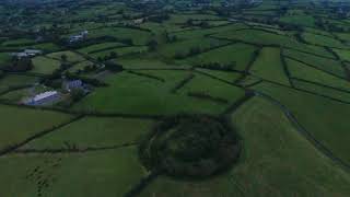 knockaturley ring fort. Man made structure Co. Monaghan Ireland