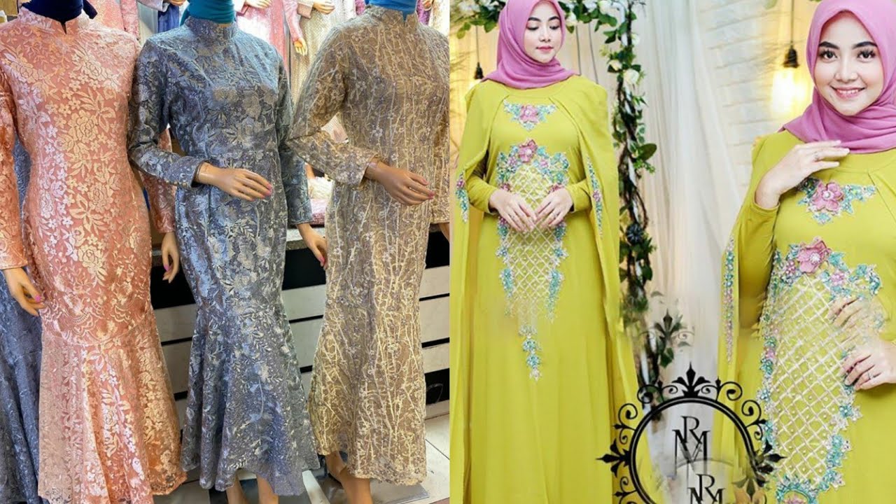 25 Trend Gamis  Brokat Tanah  Abang  Terbaru 2022 Siap Buat 