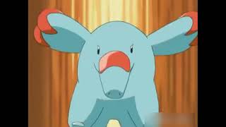 Ashs Phanpy Evolved Donfan Within Team Rocket Fight