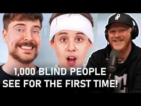 1,000 Blind People See For The First Time REACTION 