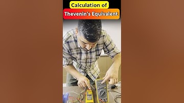 Calculation of Thevenin’s Equivalent. #ces #electricalengineering #gatepreparation #thevenintheorem
