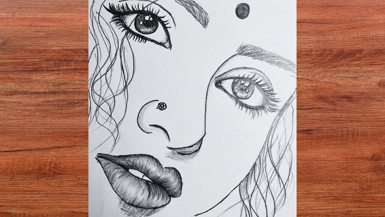 Anupama Parameswaran Pencil Sketch | Realistic Indian Actress Portrait Drawing | Mrs Sketch