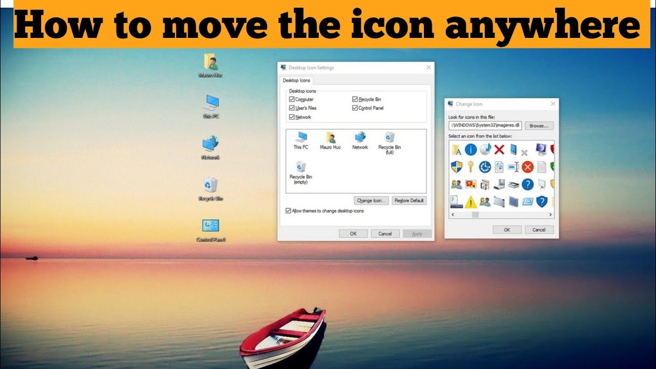 How To Move An App Icon In Laptop Freely Anywhere Technical Ice