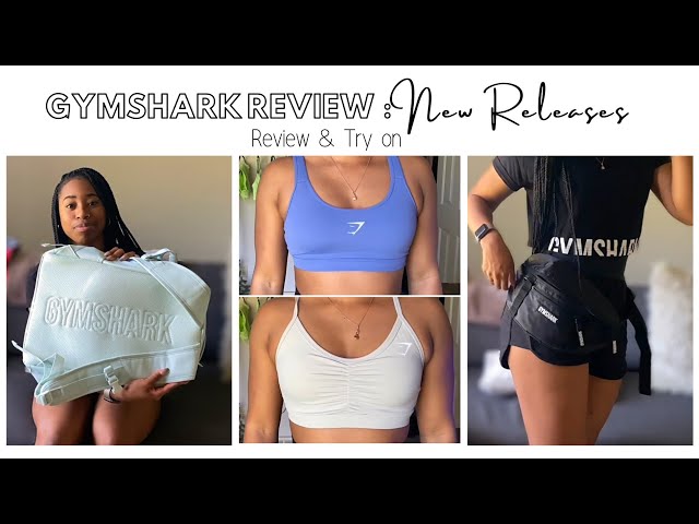 GYM SAFE? GYMSHARK MINIMAL TRAINING SPORTS BRAS TRY ON HAUL REVIEW