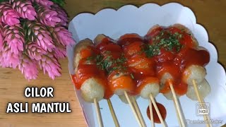 Cilor jajanan SD | Resep cilok jajanan SD | Cilok telor