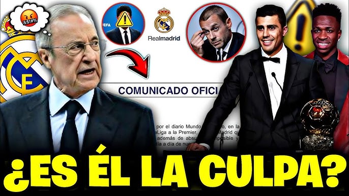🚨 ¡BOMBAZO! ¡LA UEFA PIDE PERDÓN A VINI JR Y FLORENTINO! NOTICIAS DEL REAL MADRID HOY