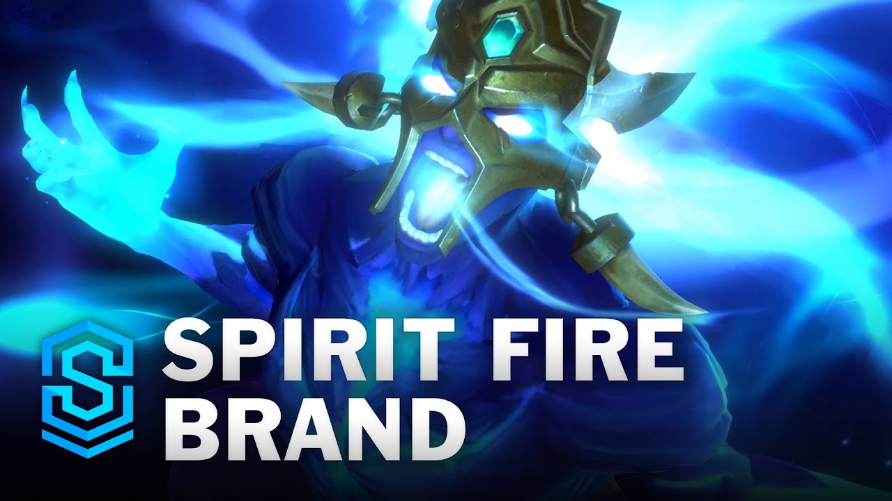 Spirit Fire Brand Wild Rift Skin Spotlight - YouTube