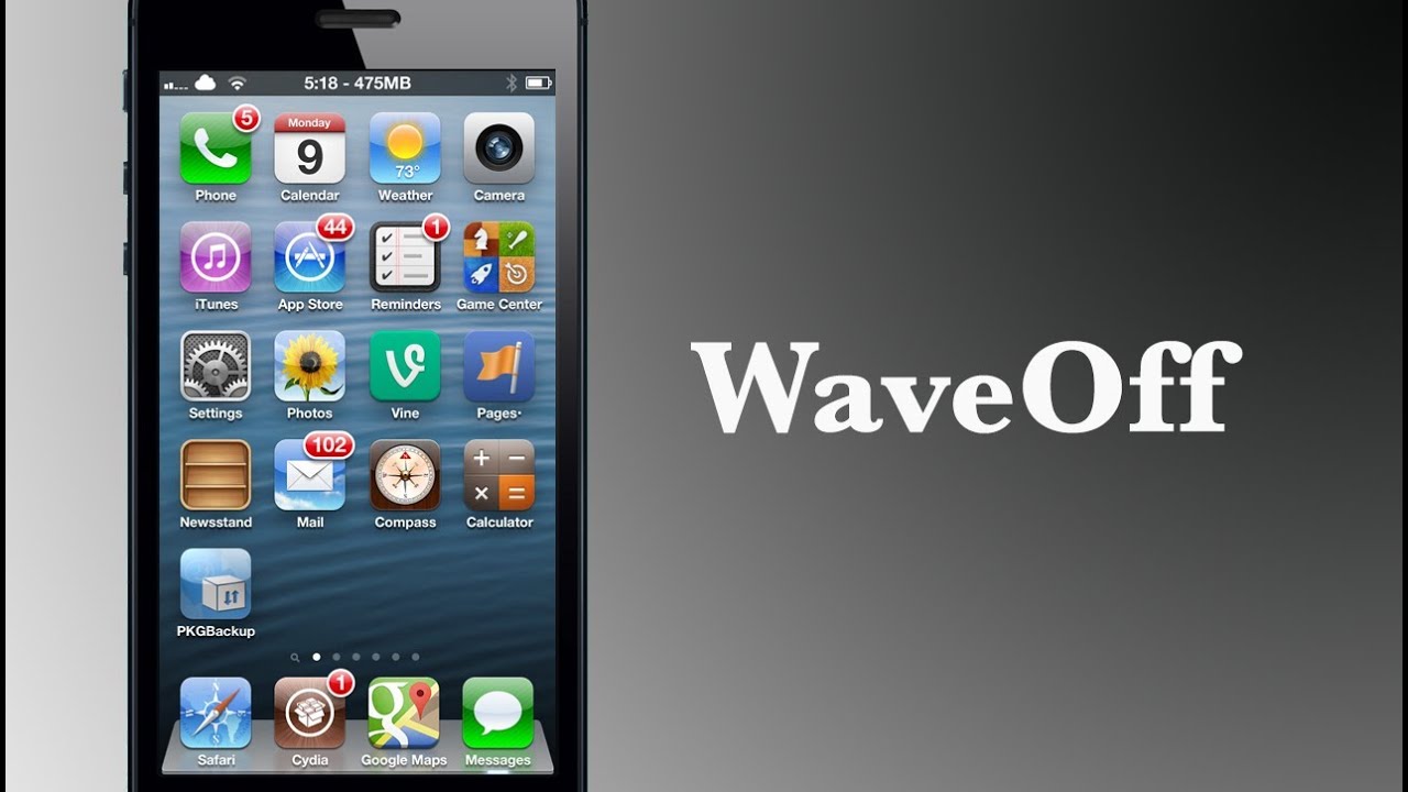 WaveOff - Cydia Tweak