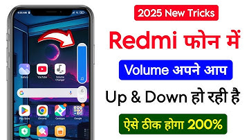how to fix all redmi mobile automatic volume up & down problem solved | redmi volume up down problem