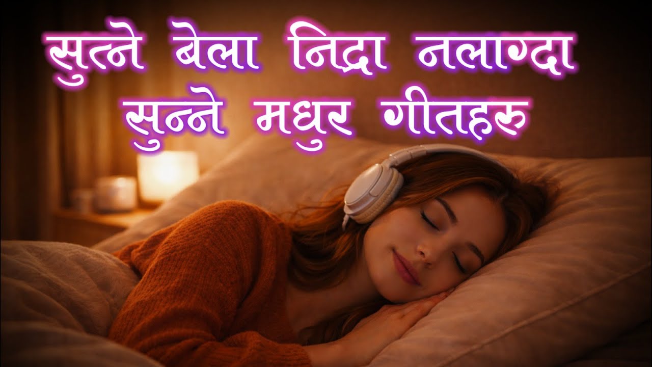 सुत्ने बेला निन्द्रा नलाग्दा सुन्ने मधुर गीतहरु 🌙 | Deep Sleeping Songs While Sleeping