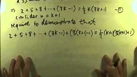 Advanced Higher Mathematics  proof by induction - do