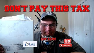 Sales tax exemption. how to avoid sales tax in trucking