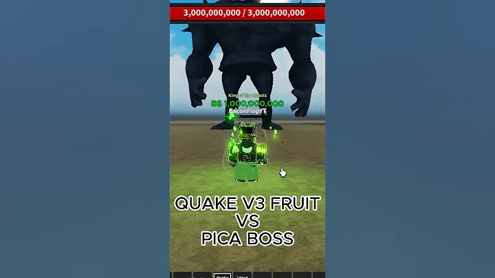 [AOPG] Quake V3 Fruit Vs Pica Boss #aopg #roblox