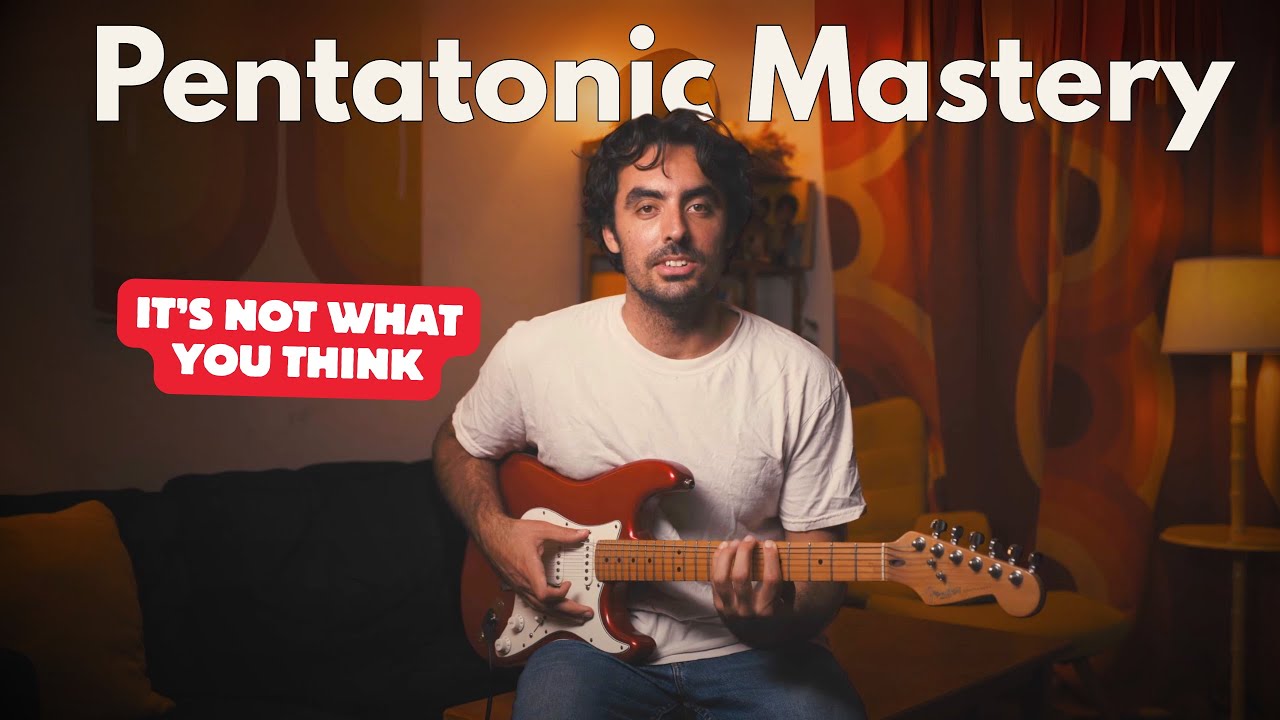 Learn this SIMPLE pentatonic mastery practice routine in under 5 minutes