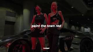 paint the town red - doja cat | slowed n reverb